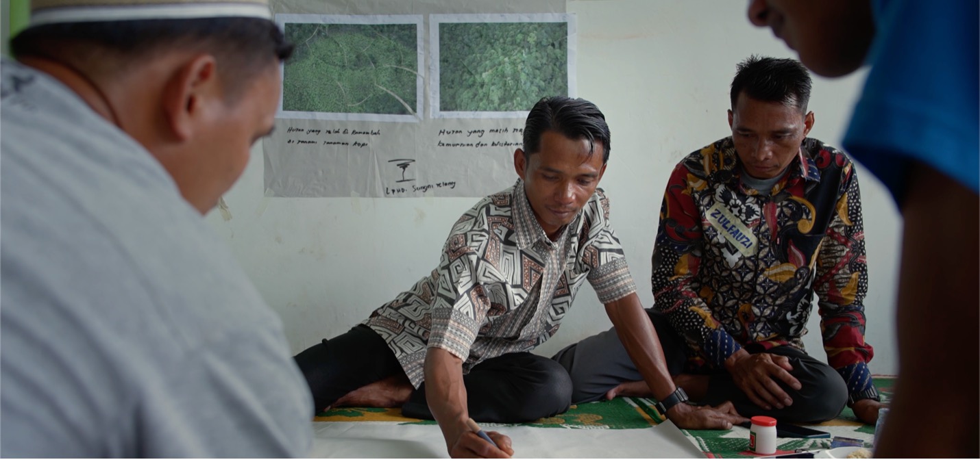 फील्ड स्कूल प्रतिभागियों की स्मार्ट फॉरेस्ट फिल्म। बुजांग राबा, इंडोनेशिया। स्मार्ट वनों के साथ फिल्म पर ध्यान दें, 2025.